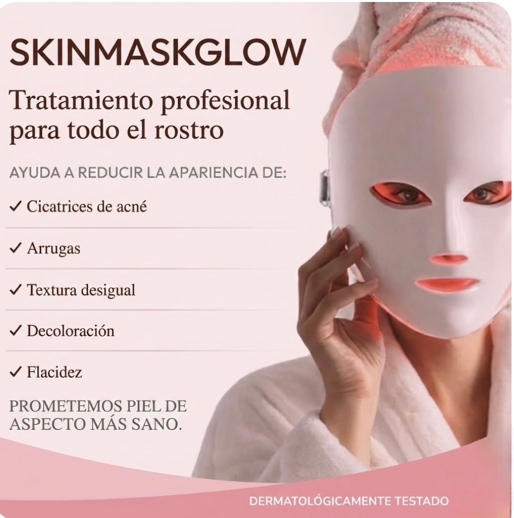 Tu Piel Dara Que Hablar Mascara LED+ Serum Koreano GRATIS