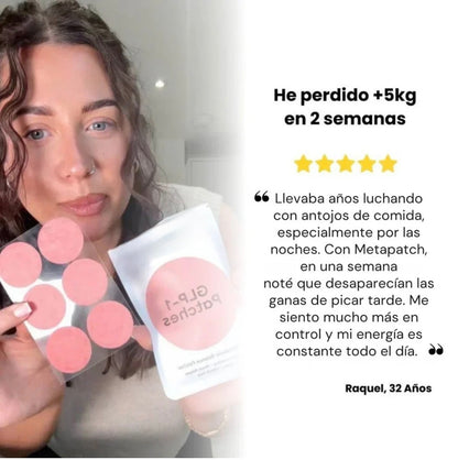 Parches Naturales GLP-1 . Controla el Apetito y Reduce la Ansiedad por Comer