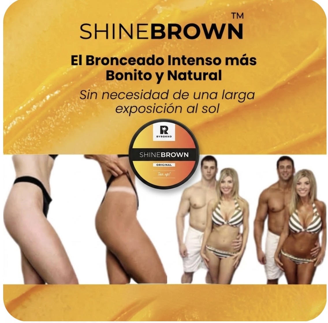 SHINEBROWN . El Secreto para un Bronceado Perfecto en Menos Tiempo